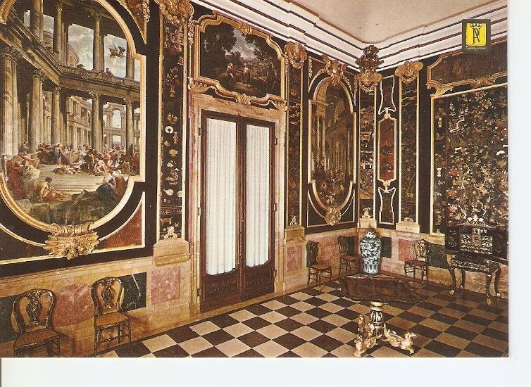 Postal 048285 : La Granja de San Ildefonso (Segovia). Salon Japones pinturas de Panini