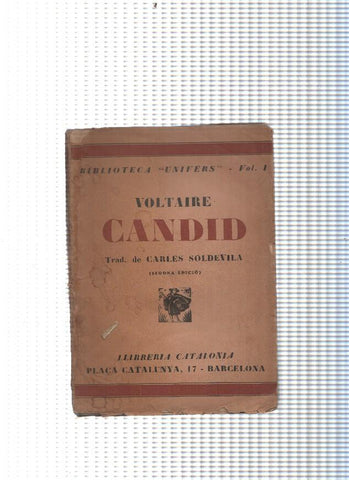 Biblioteca Univers vol I: Candid o L optimisme