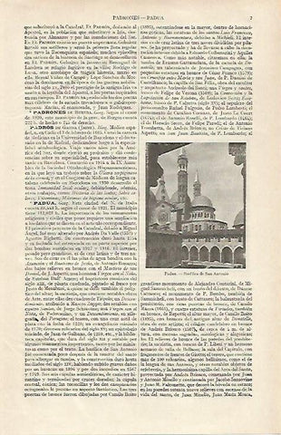 LAMINA ESPASA 26084: Basilica de San Antonio en Padua