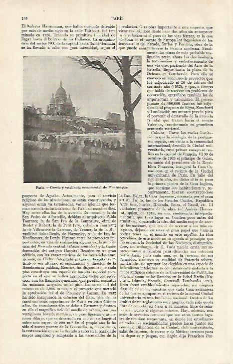 LAMINA ESPASA 26092: Montmatre en Paris