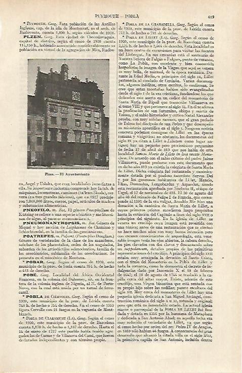 LAMINA ESPASA 26127: Ayuntamiento de Plzen
