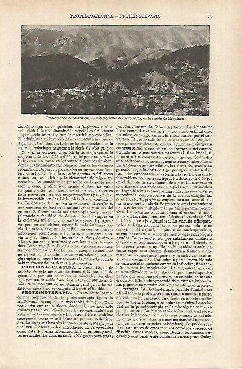 LAMINA ESPASA 26153: El Atlas en la region de Mequinez Marruecos