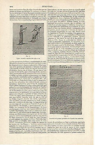 LAMINA ESPASA 26158: Anuncio catalan del siglo XVIII