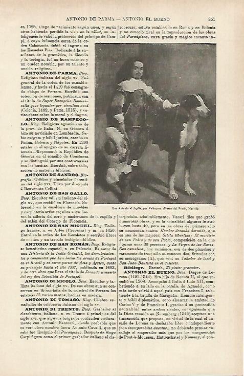 LAMINA ESPASA 26185: Don Antonio el Ingles por Velazquez