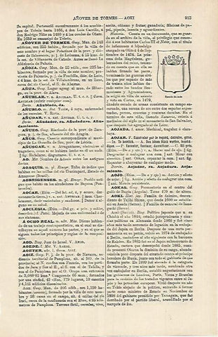 LAMINA ESPASA 26199: Escudo de Aoiz Navarra