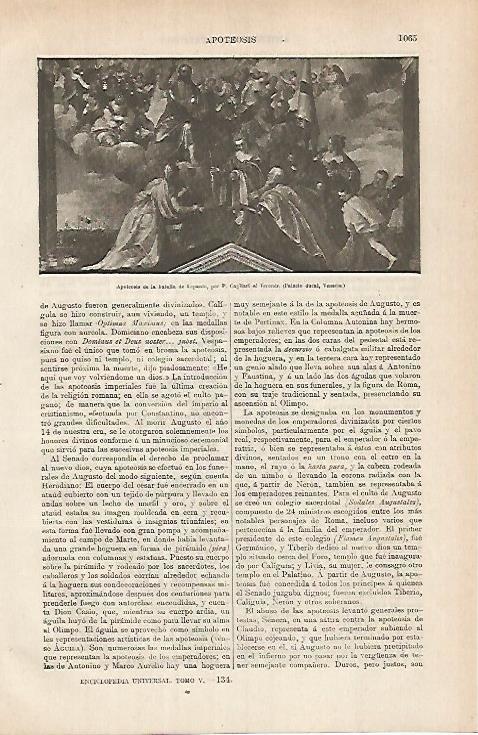 LAMINA ESPASA 26228: Apoteosis de la Batalla de Lepanto por Il Verones