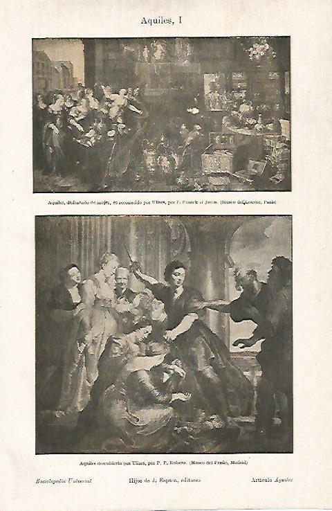 LAMINA ESPASA 26232:  Auiles por F. Frank el Joven y Rubens