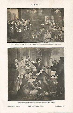 LAMINA ESPASA 26232:  Auiles por F. Frank el Joven y Rubens