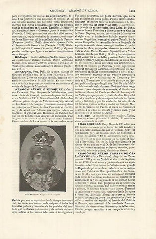 LAMINA ESPASA 26252: Maria del Carmen Aragon Azlor e Idiaquez duquesa de Villahermosa