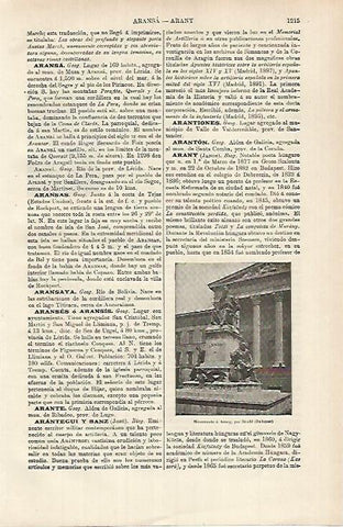 LAMINA ESPASA 26257: Monumento a Arany en Budapest