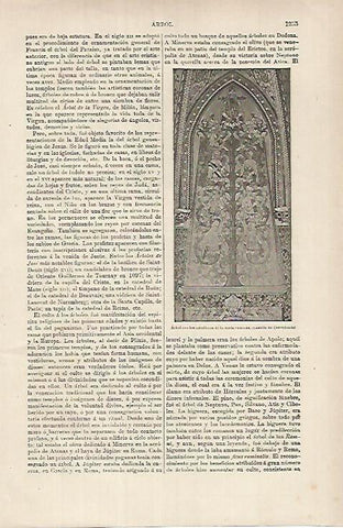 LAMINA ESPASA 26264: Tapiz de Castillo de Pierrefonds