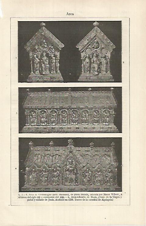 LAMINA ESPASA 26271: Arca de Carlomagno