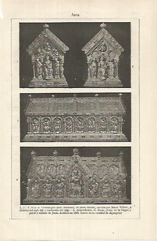 LAMINA ESPASA 26271: Arca de Carlomagno
