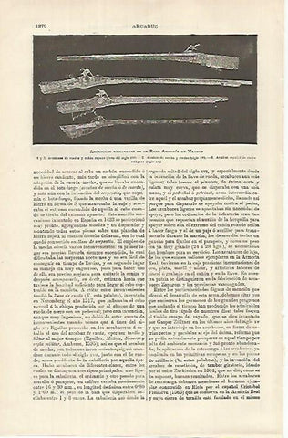 LAMINA ESPASA 26273: Arcabuces de la Real Armeria de Madrid