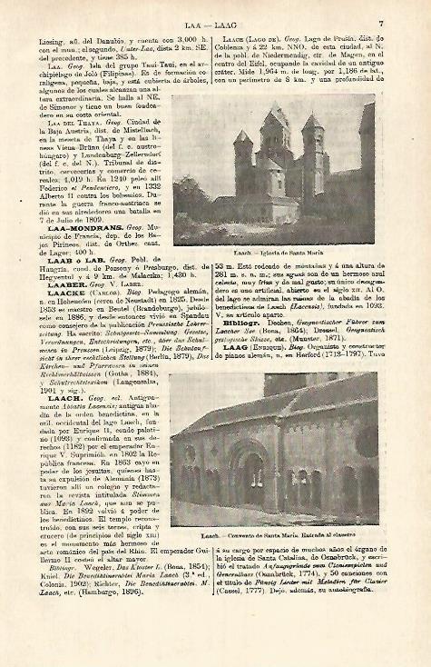 LAMINA ESPASA 26288: Iglesia de Santa Maria en Laach Alemania