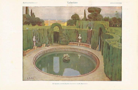 LAMINA ESPASA 26291: El laberinto por S. Rusiñol