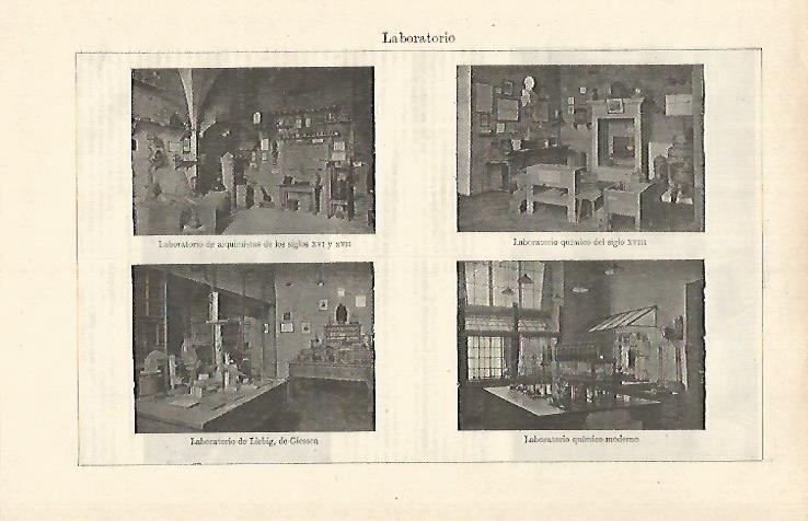LAMINA ESPASA 26296: Laboratorios de Quimica