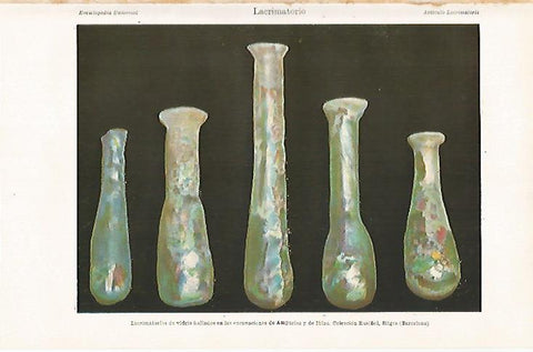 LAMINA ESPASA 26312: Lacrimatorios de Ampurias