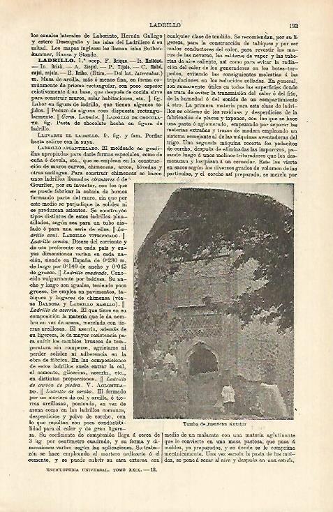 LAMINA ESPASA 26318: Tumba de Jusuf ibn-Kutaijir