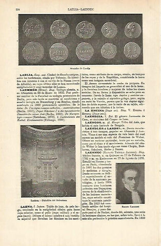 LAMINA ESPASA 26328: Monedas de Laella