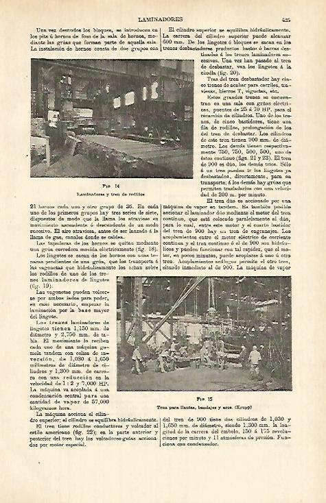 LAMINA ESPASA 26353: Tren para llatas de Krupp