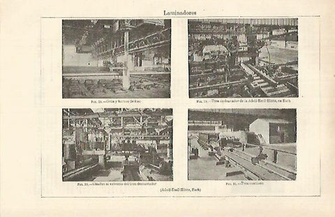 LAMINA ESPASA 26354: Maquina de Adolf-Emil-Hutte Esch
