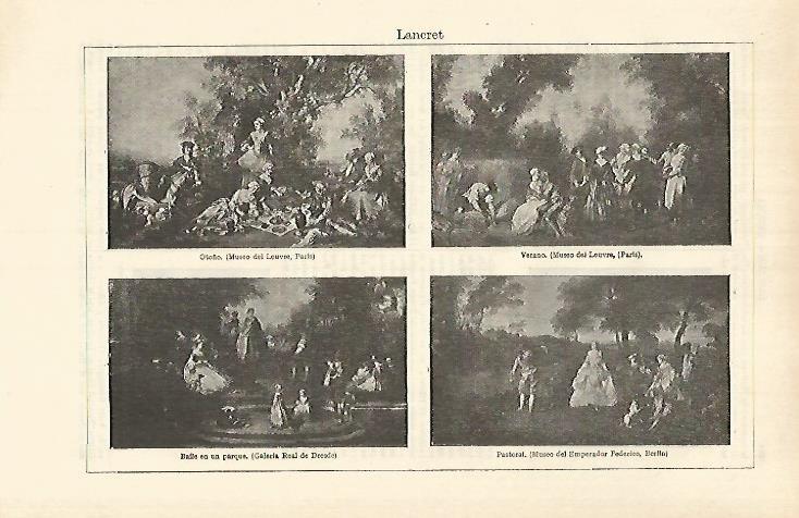 LAMINA ESPASA 26378: Pinturas de Lancret