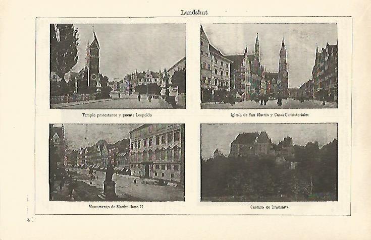 LAMINA ESPASA 26384: Landshut Alemania