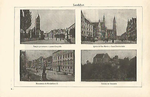 LAMINA ESPASA 26384: Landshut Alemania