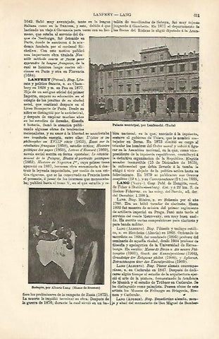 LAMINA ESPASA 26386: Palacio municipal de Lanfranchi Italia
