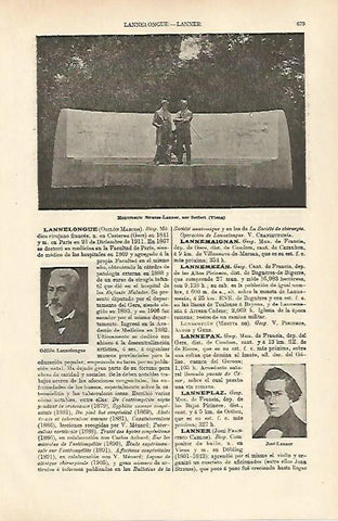 LAMINA ESPASA 26392: Monumento a Strauss-Lanner en Viena