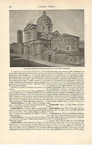 LAMINA ESPASA 26394: Catedral de Brescia