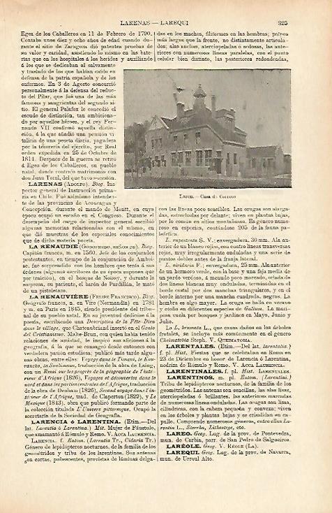 LAMINA ESPASA 26411: Casa de Correos de Laren