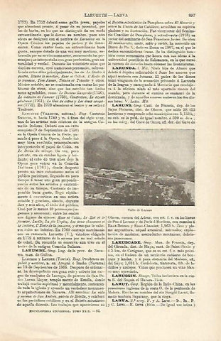 LAMINA ESPASA 26422: Valle de Laruns