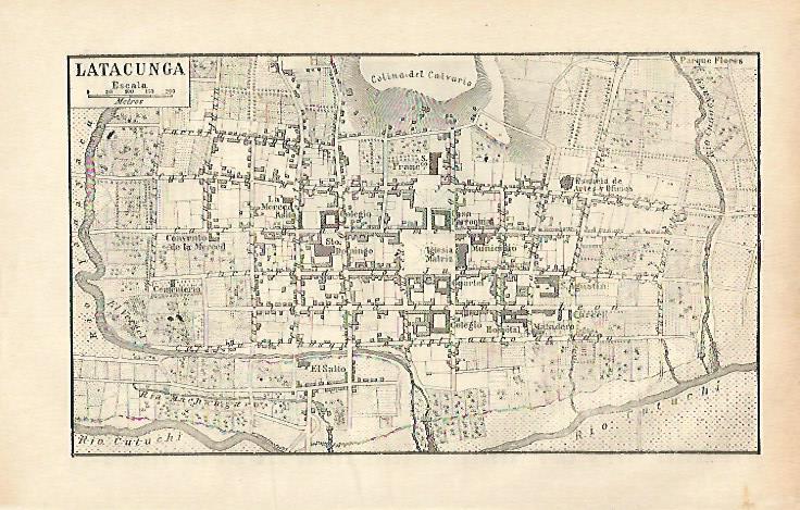 LAMINA ESPASA 26428: Plano de Latacunga