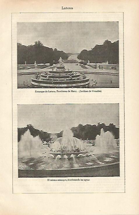 LAMINA ESPASA 26432: Jardines de Versalles