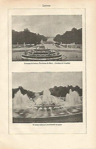 LAMINA ESPASA 26432: Jardines de Versalles