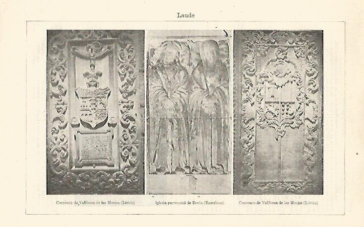 LAMINA ESPASA 26437: Laude del Convento de Vallbona de les Monges y de la Iglesia de Breda 