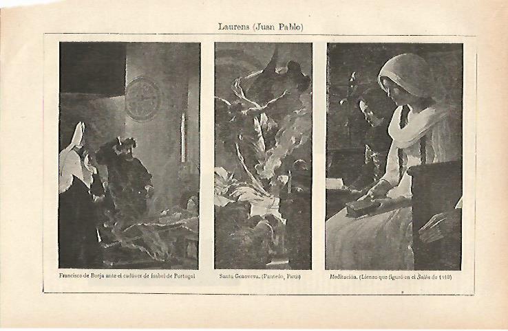 LAMINA ESPASA 26444: Obras de Juan Pablo Laurens