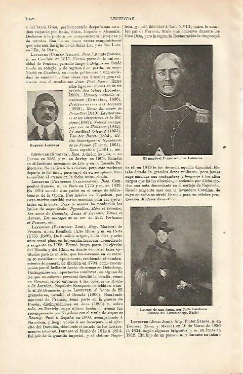 LAMINA ESPASA 26496: -el mariscal Francisco Jose Lefebvre