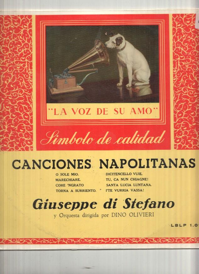 Lp, vinilo 10: Canciones Napolitanas - Giuseppe di Stefano