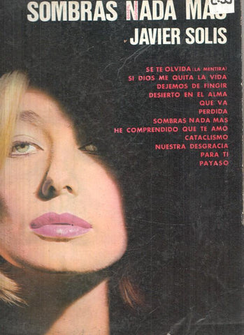 Lp: Sombras nada mas - Javier Solis