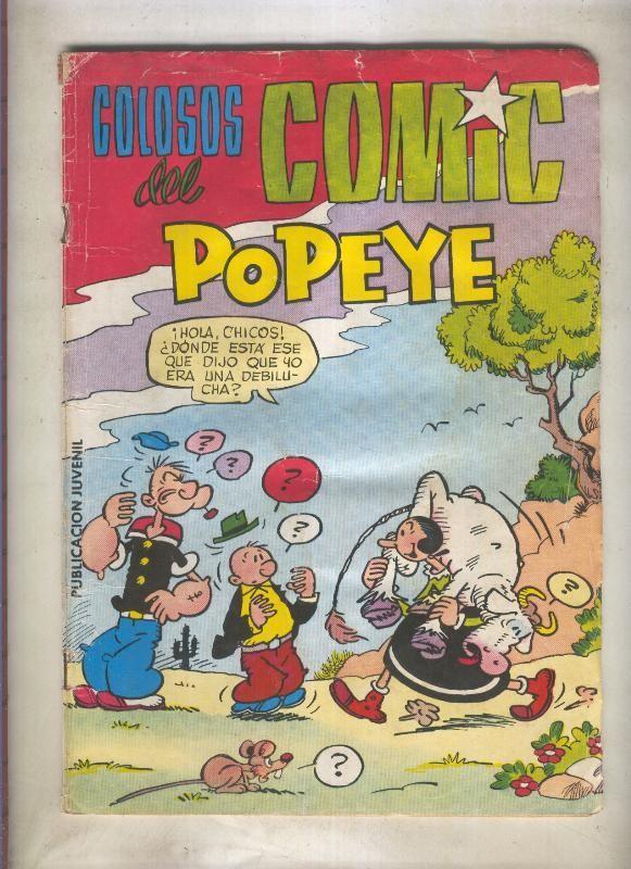 Colosos del comic: Popeye numero 28: Espinovilla (numerado 2 en trasera)