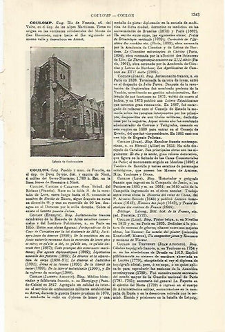 LAMINA ESPASA 15124: Iglesia de Coulommiers