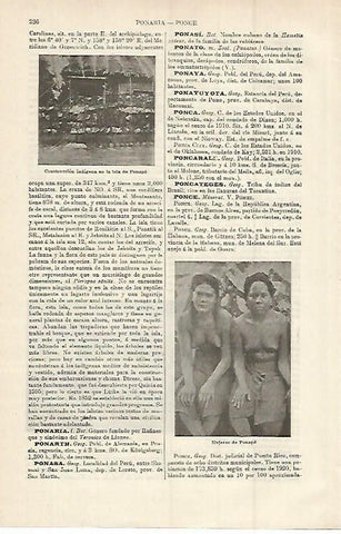 LAMINA ESPASA 15210: Isla de Ponape Oceania