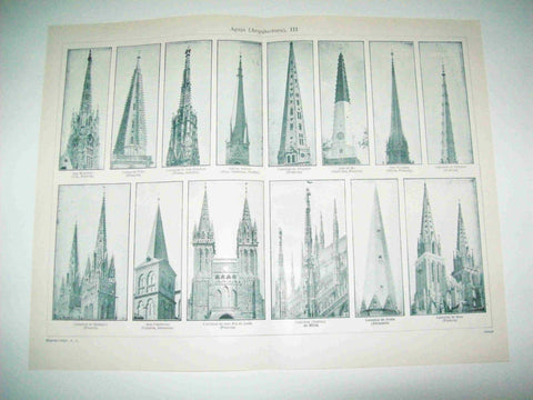 LAMINA ESPASA 15455: Arquitectura: aguja