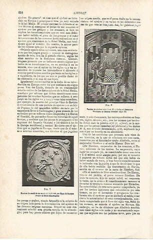 LAMINA ESPASA 15489: Partida de ajedrez miniatura del siglo XV
