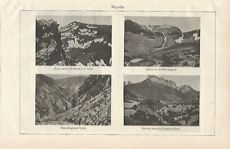 LAMINA ESPASA 15525: Glaciares de España