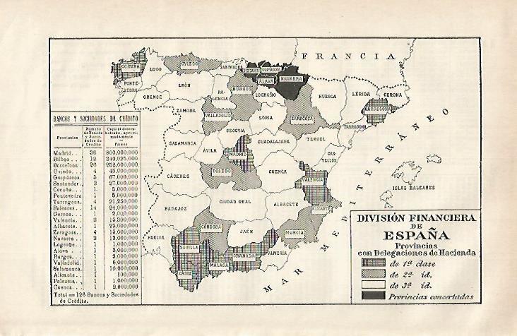 LAMINA ESPASA 15622: Division financiera de España