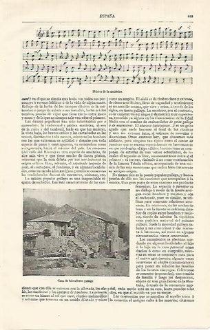 LAMINA ESPASA 15654: Musica de la muñeira